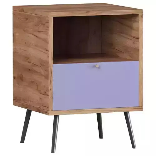 Monza nightstand with legs