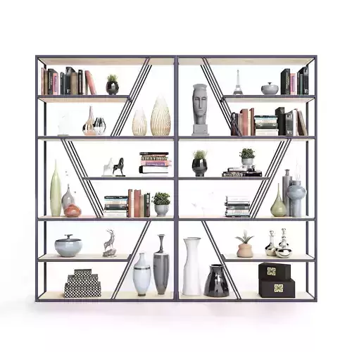 Shelving in Scandinavian style