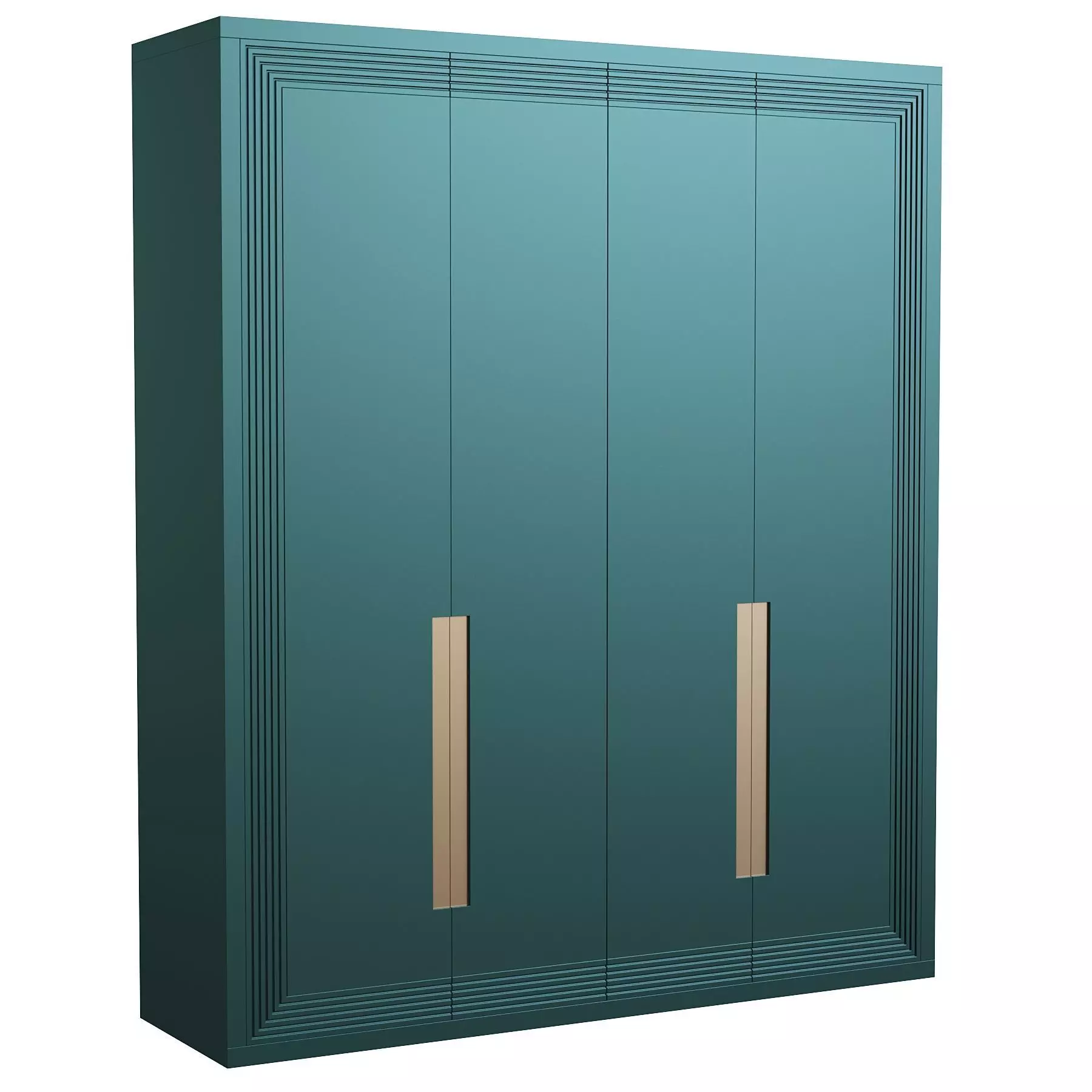 Cupboard Silver 3D model_0