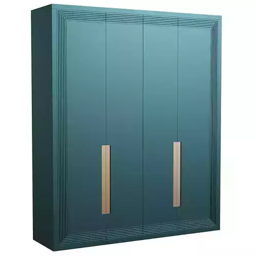 Cupboard Silver 3D model