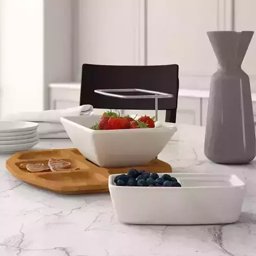 Parryville Boat Piece Divided Serving Dish Set