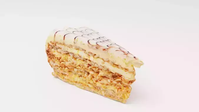 Hungarian cake Esterhazy torta