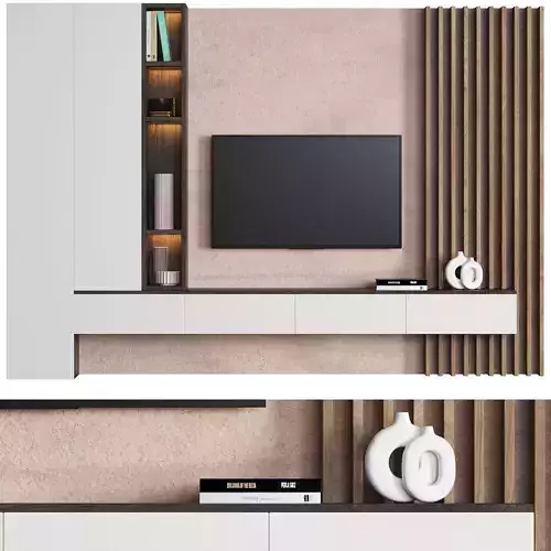 tv set 4 modern wall unit