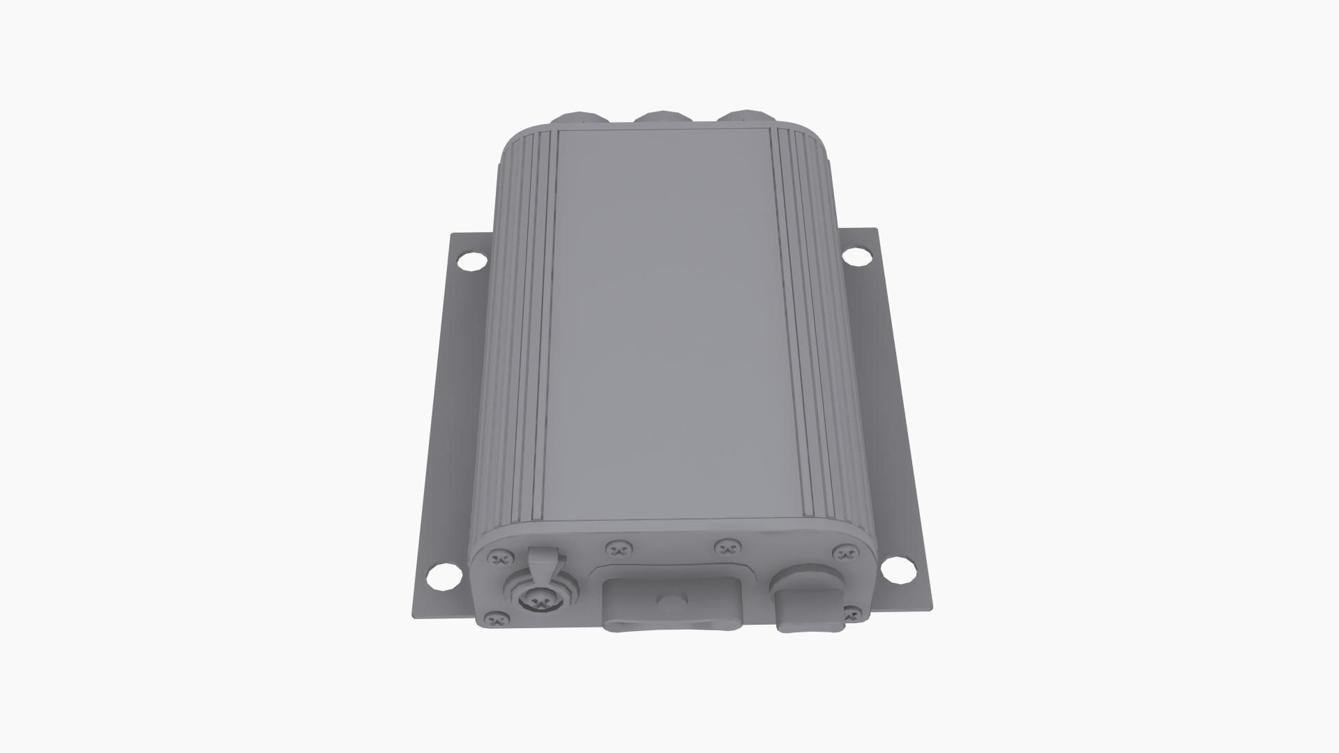Racepak V300 SD Data Logger Low-poly 3D model_7