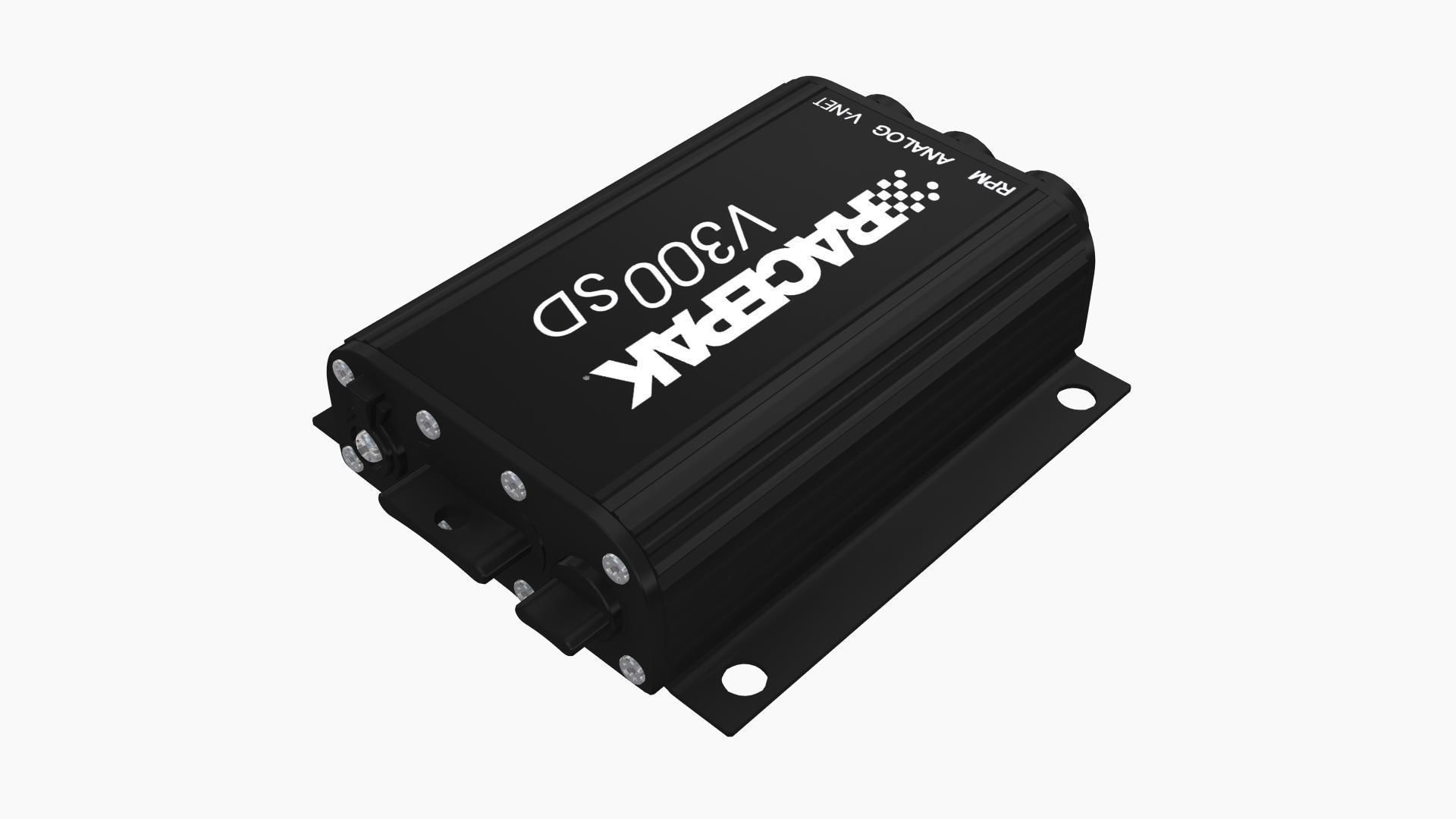 Racepak V300 SD Data Logger Low-poly 3D model_2