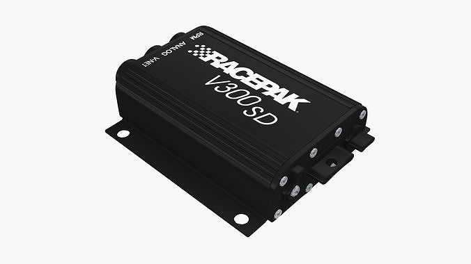 Racepak V300 SD Data Logger Low-poly 3D model