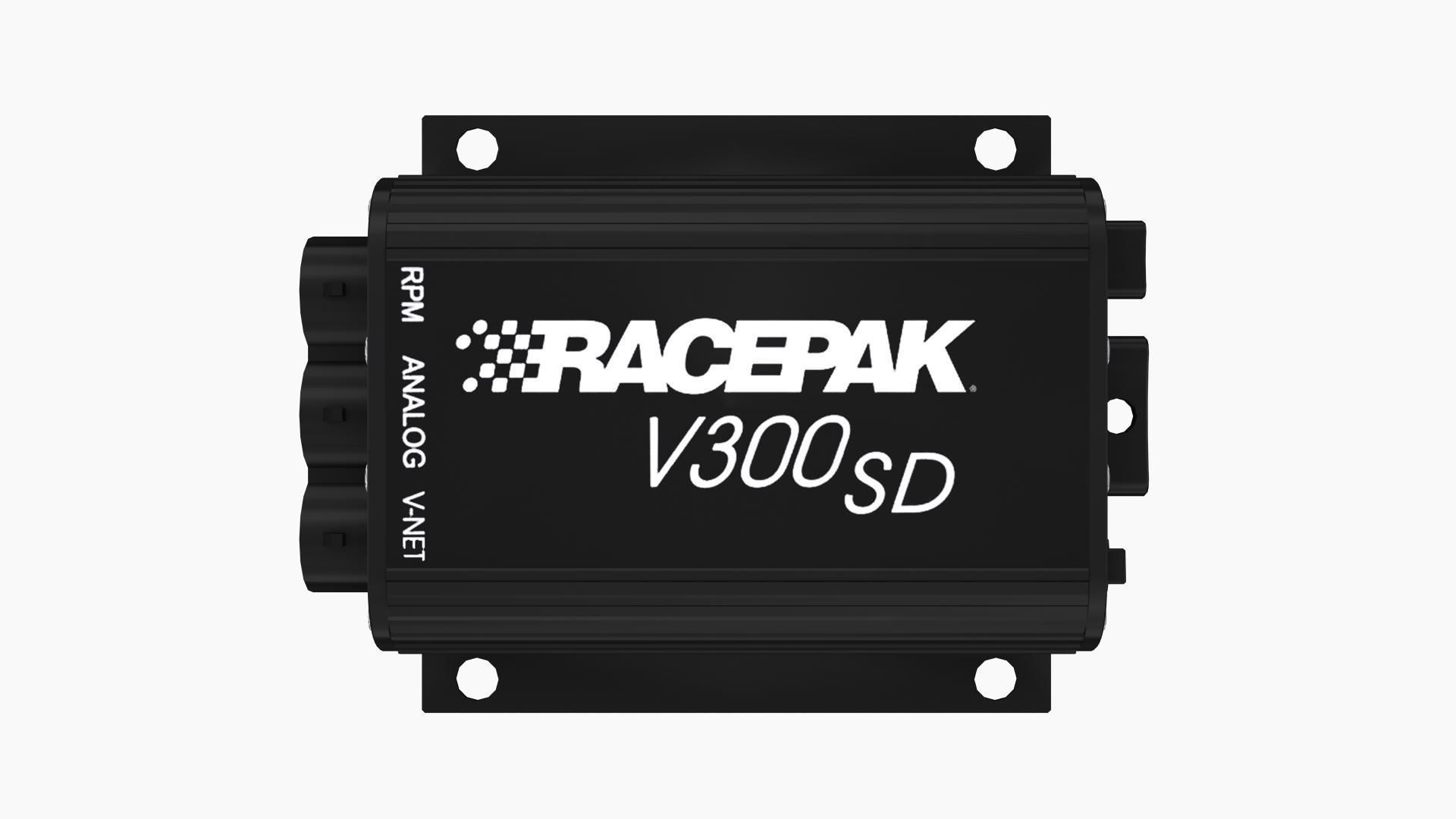 Racepak V300 SD Data Logger Low-poly 3D model_5