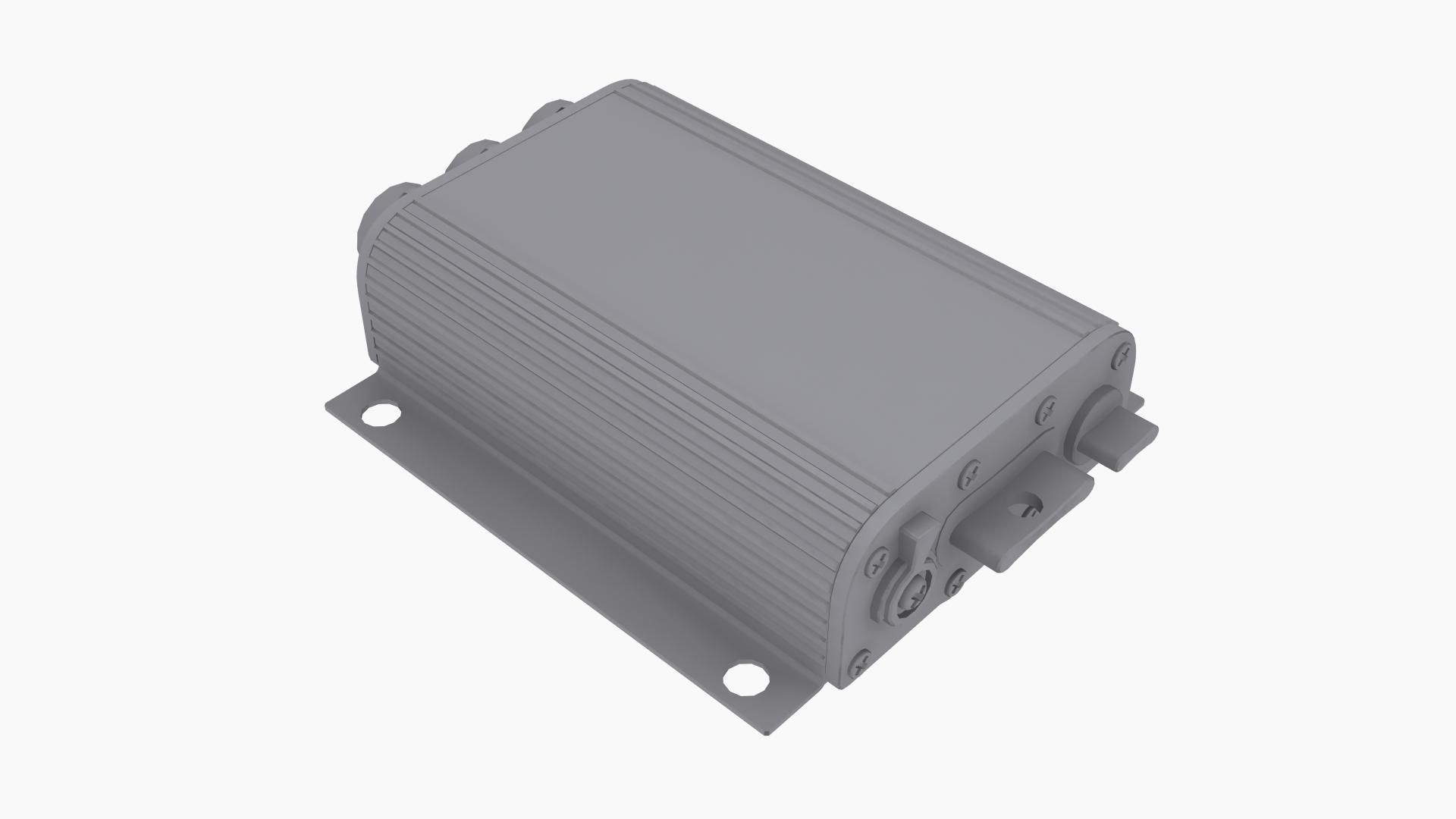 Racepak V300 SD Data Logger Low-poly 3D model_6