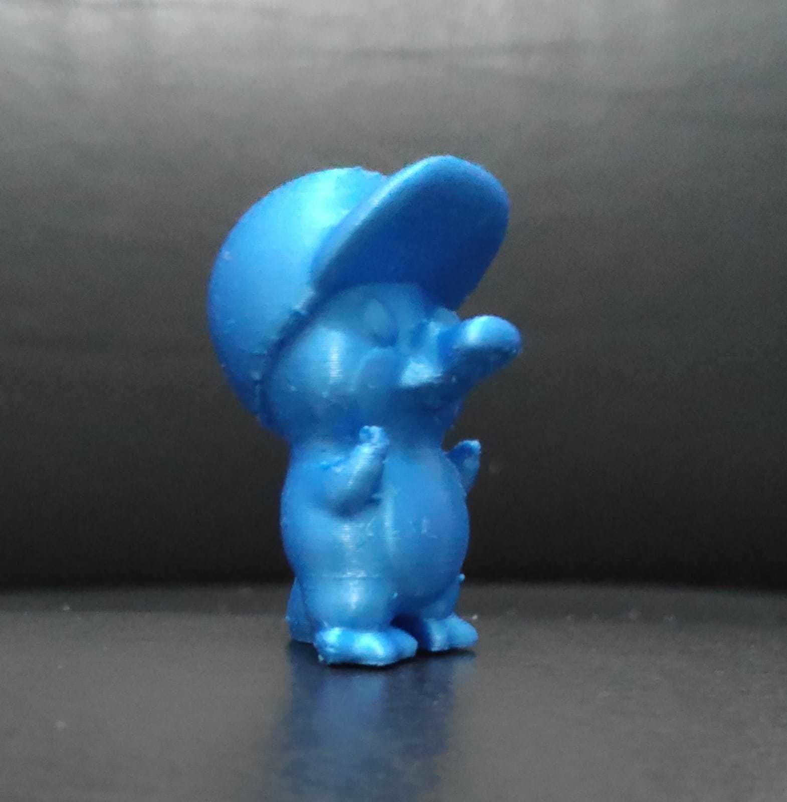 Standing Platypus 3D print model_7