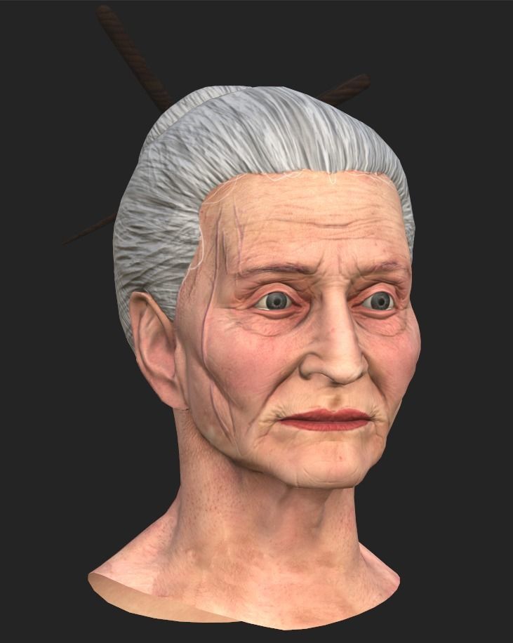 Jocasta Nu Low-poly 3D model_1