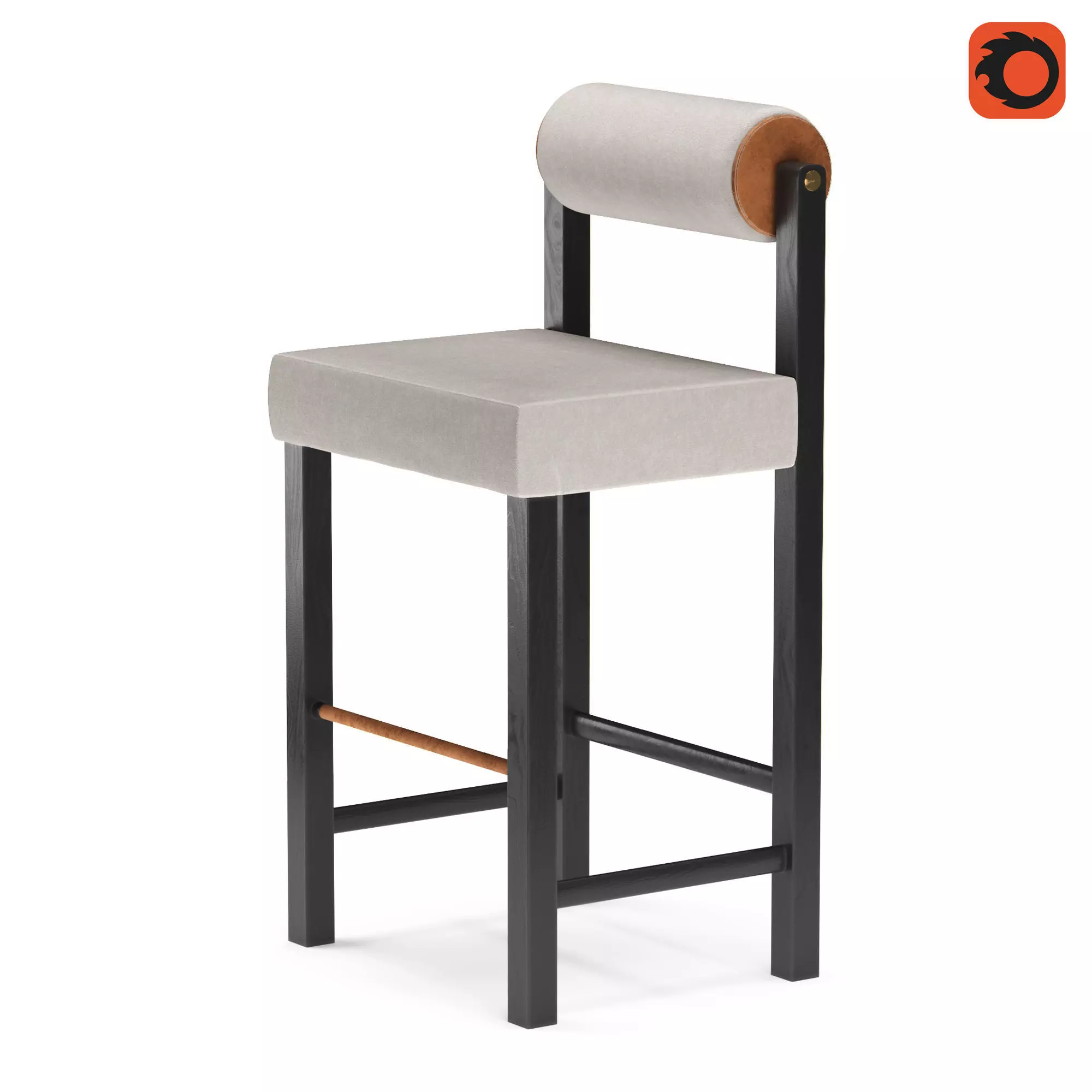 The TK stool 3D model_0