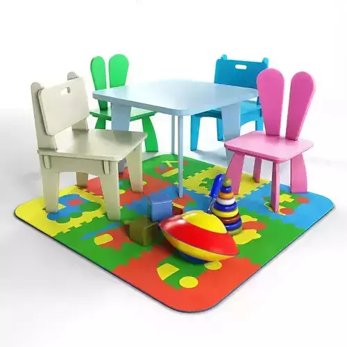 Childrens table and chairs