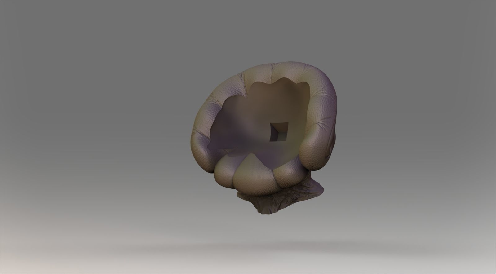 homer jey Simpson Rigged and 3DPrint 3D print model_8