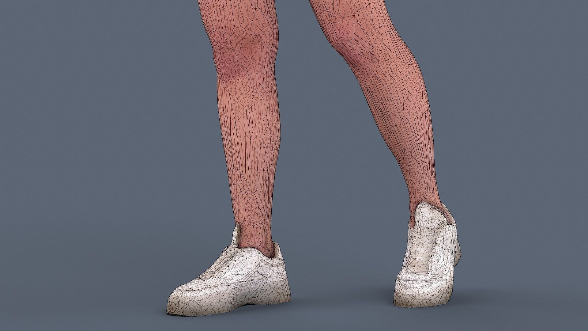 Floral Girl 3D model_16