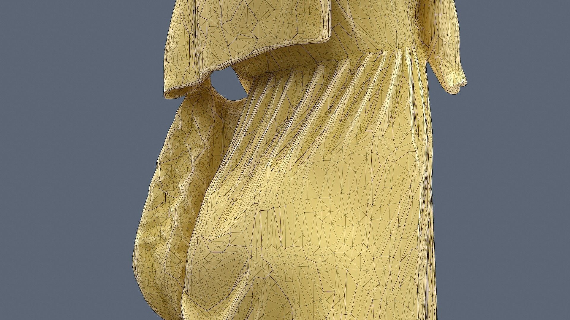 Floral Girl 3D model_15