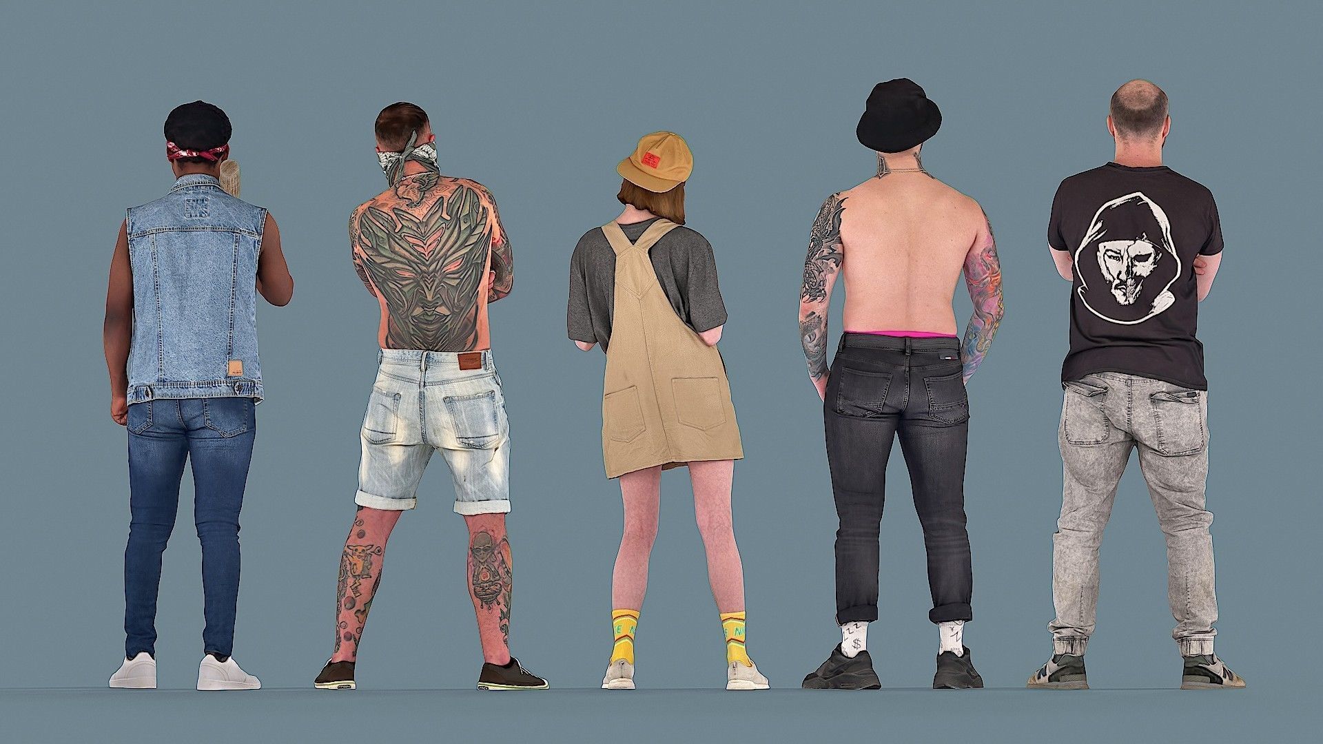 Photorealistic Characters Volume 04 3D Model Collection_4