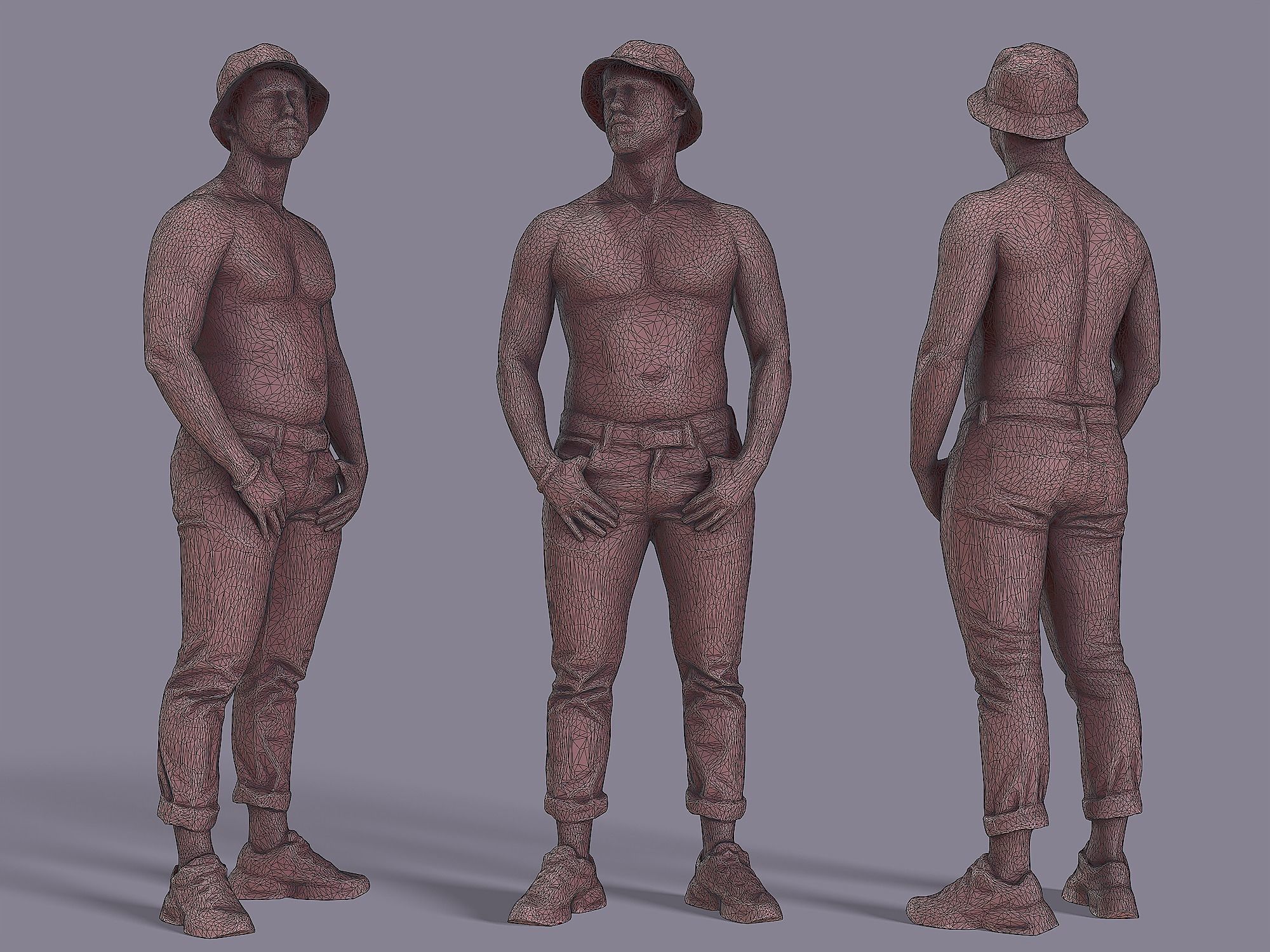 Photorealistic Characters Volume 04 3D Model Collection_23