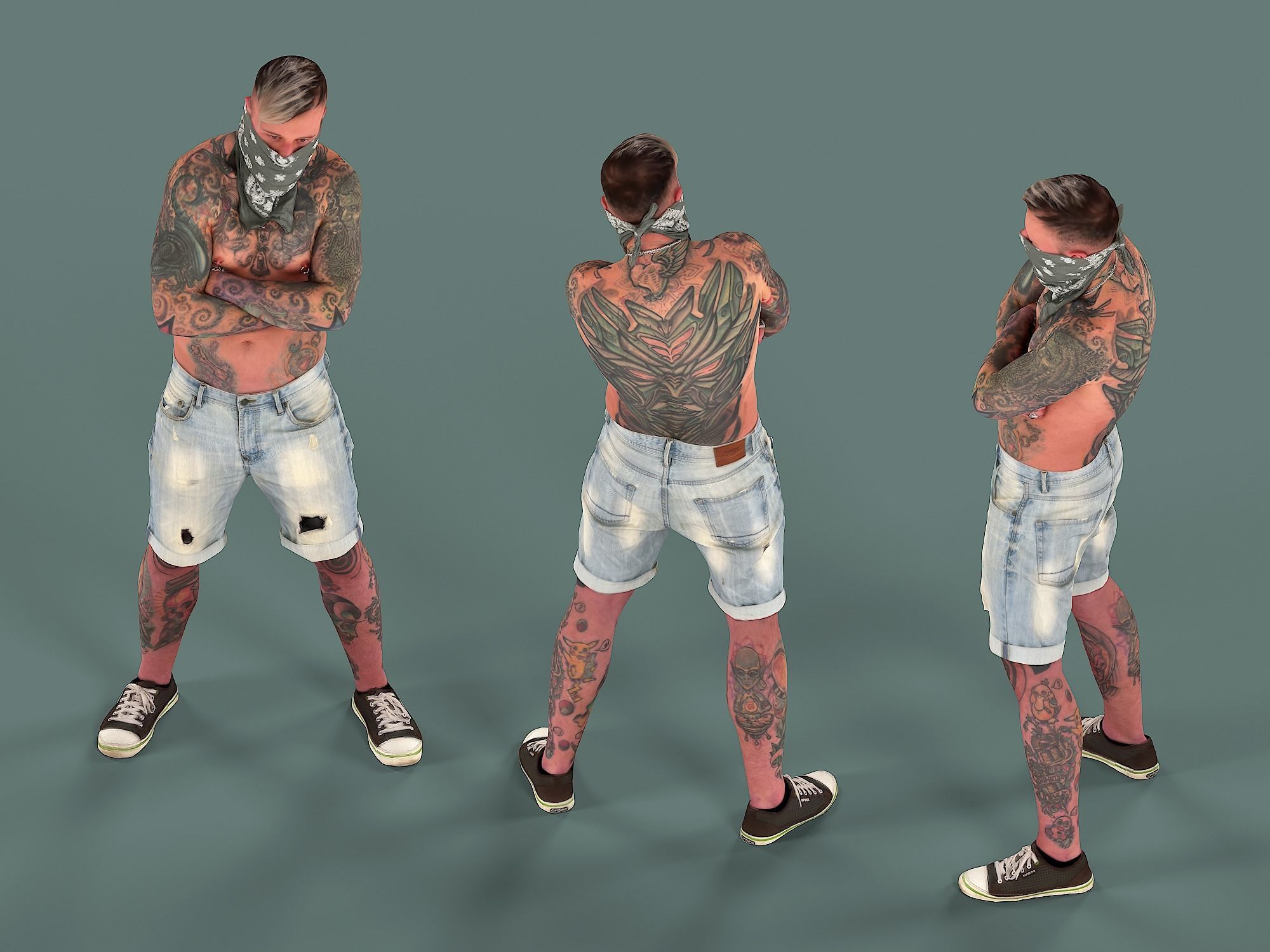 Photorealistic Characters Volume 04 3D Model Collection_55