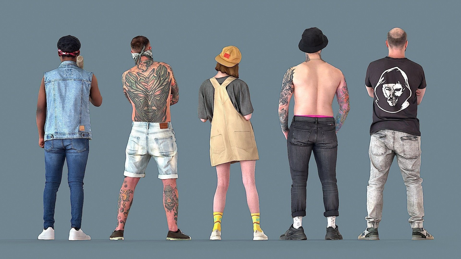 Photorealistic Characters Volume 04 3D Model Collection_3