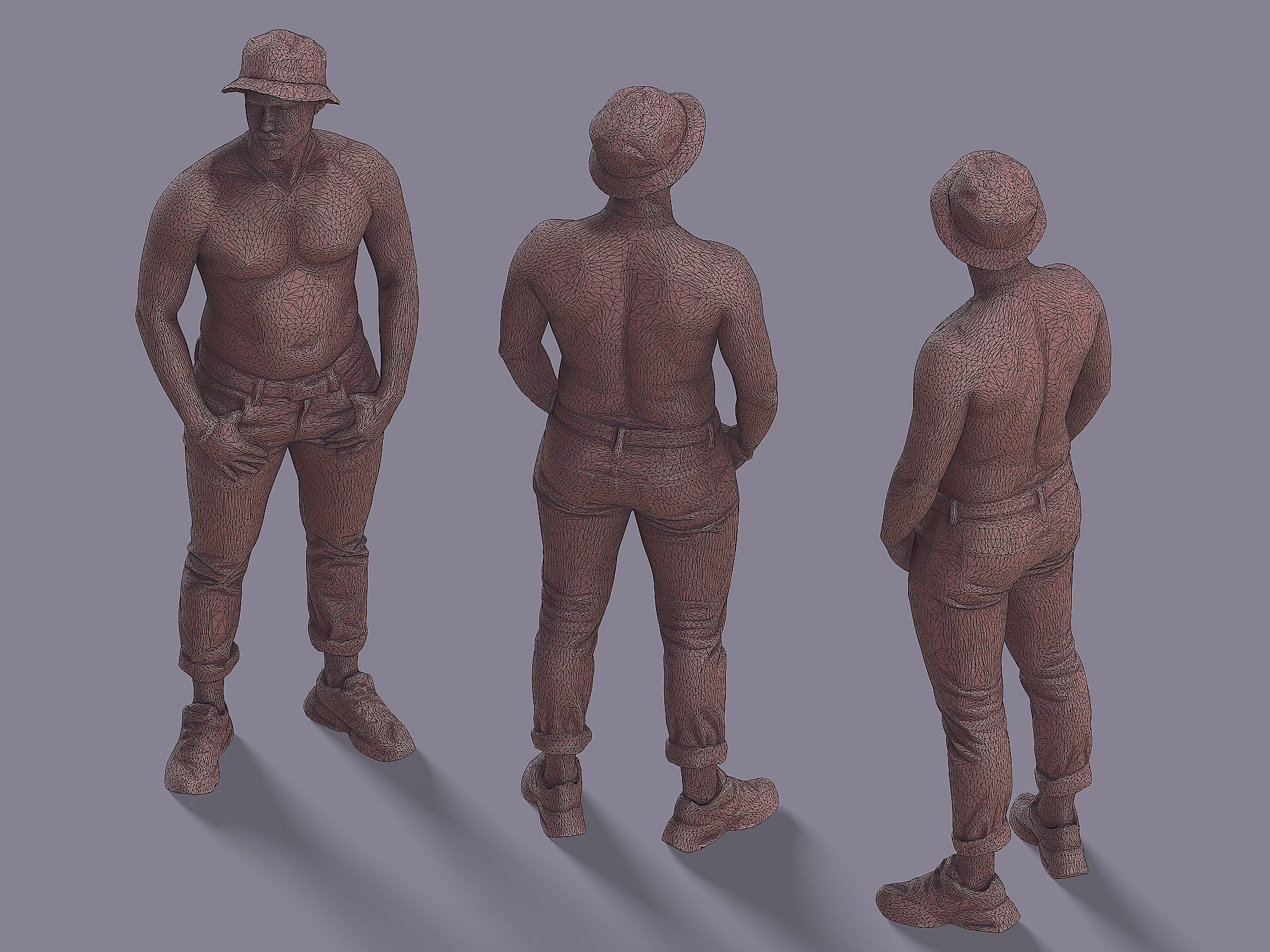 Photorealistic Characters Volume 04 3D Model Collection_27