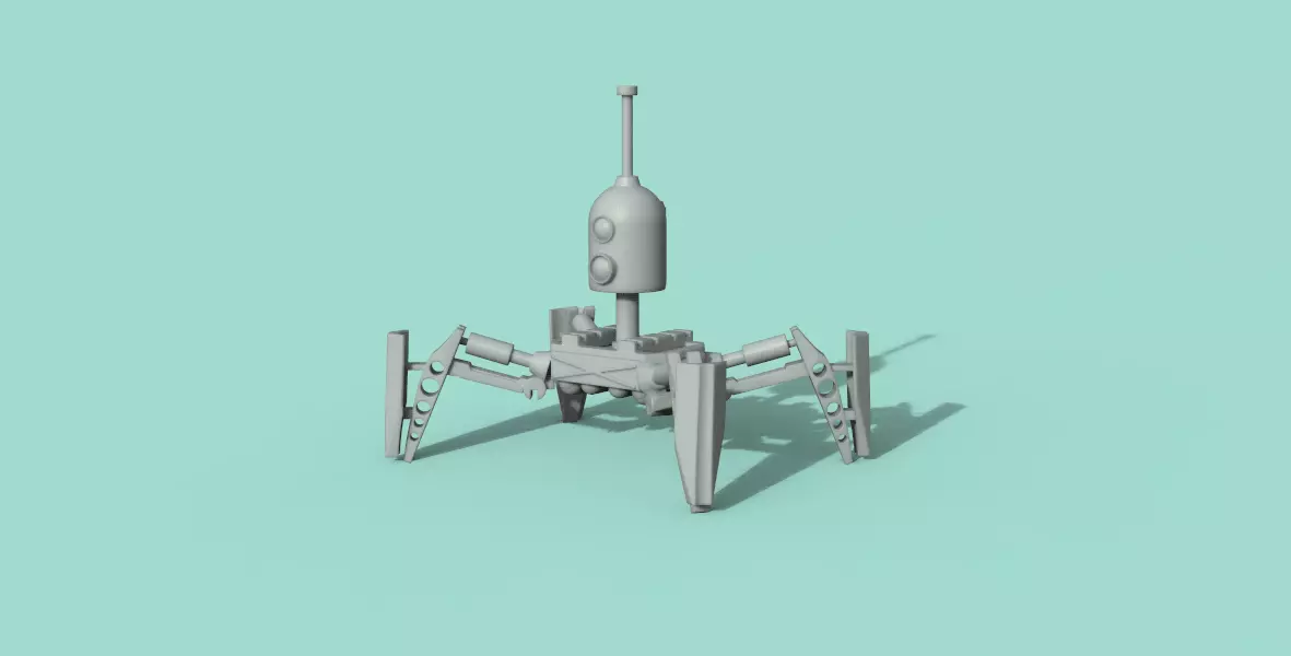 reconnaissance dron Free 3D print model