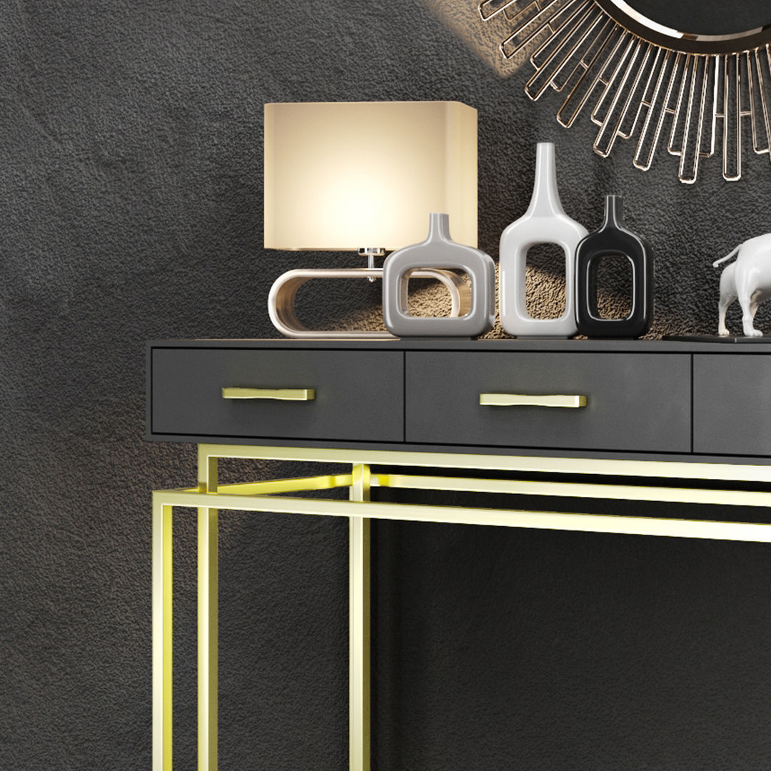 The console from the Italian factory Tosconova Low-poly 3D model_3