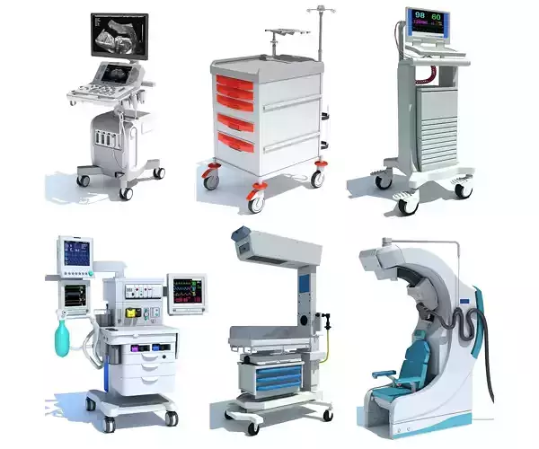 Medical Equipment Collection 3D model