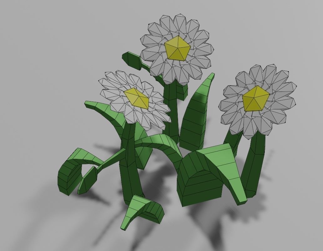 Plants-3d Asset Low-poly 3D model_1