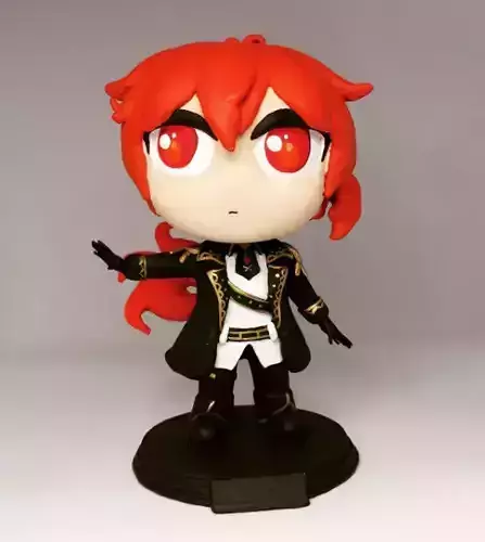 Diluc Genshin Impact 3D model