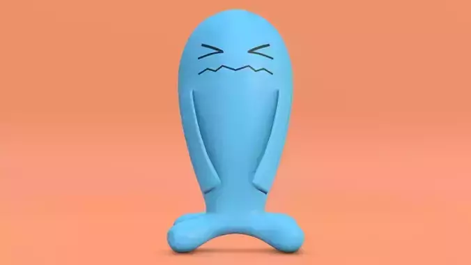Wobbuffet toy fish