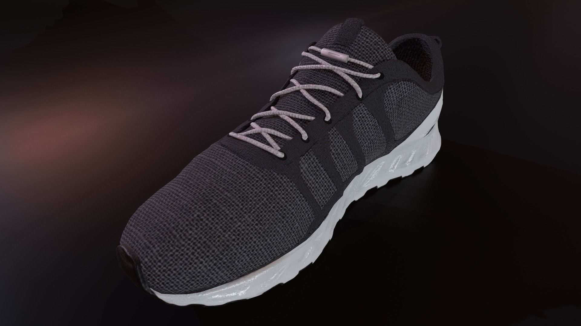 Sneakers Shoes 3D model_3