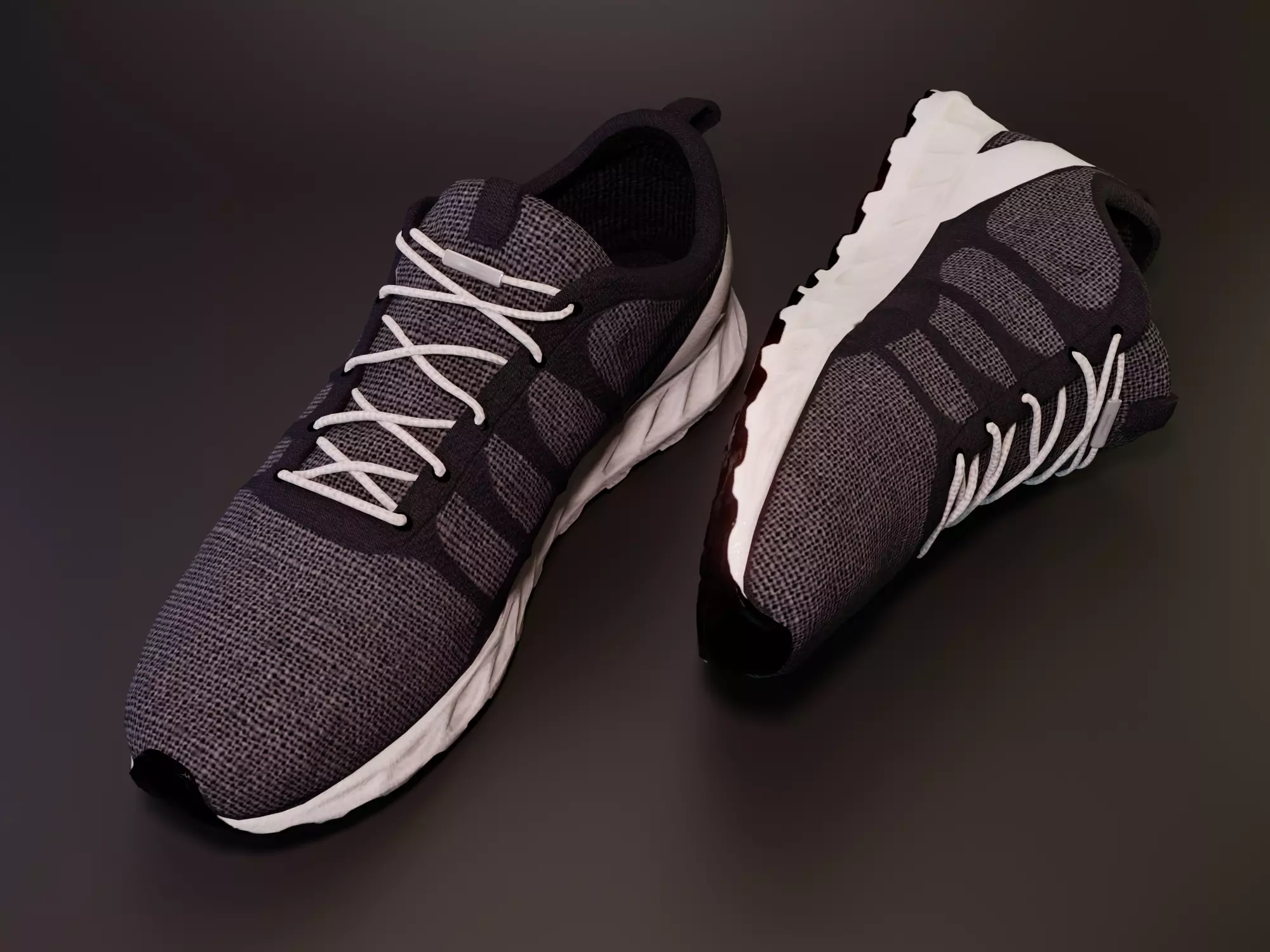 Sneakers Shoes 3D model_0