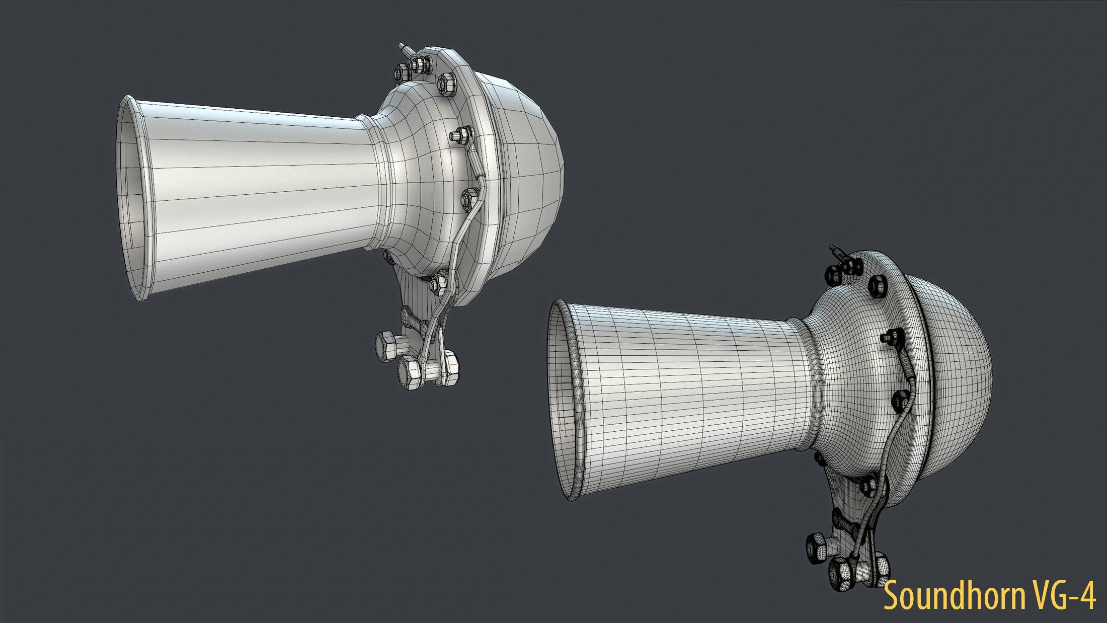 WW2 Soviet Tank External Equipment Set  3D model_44