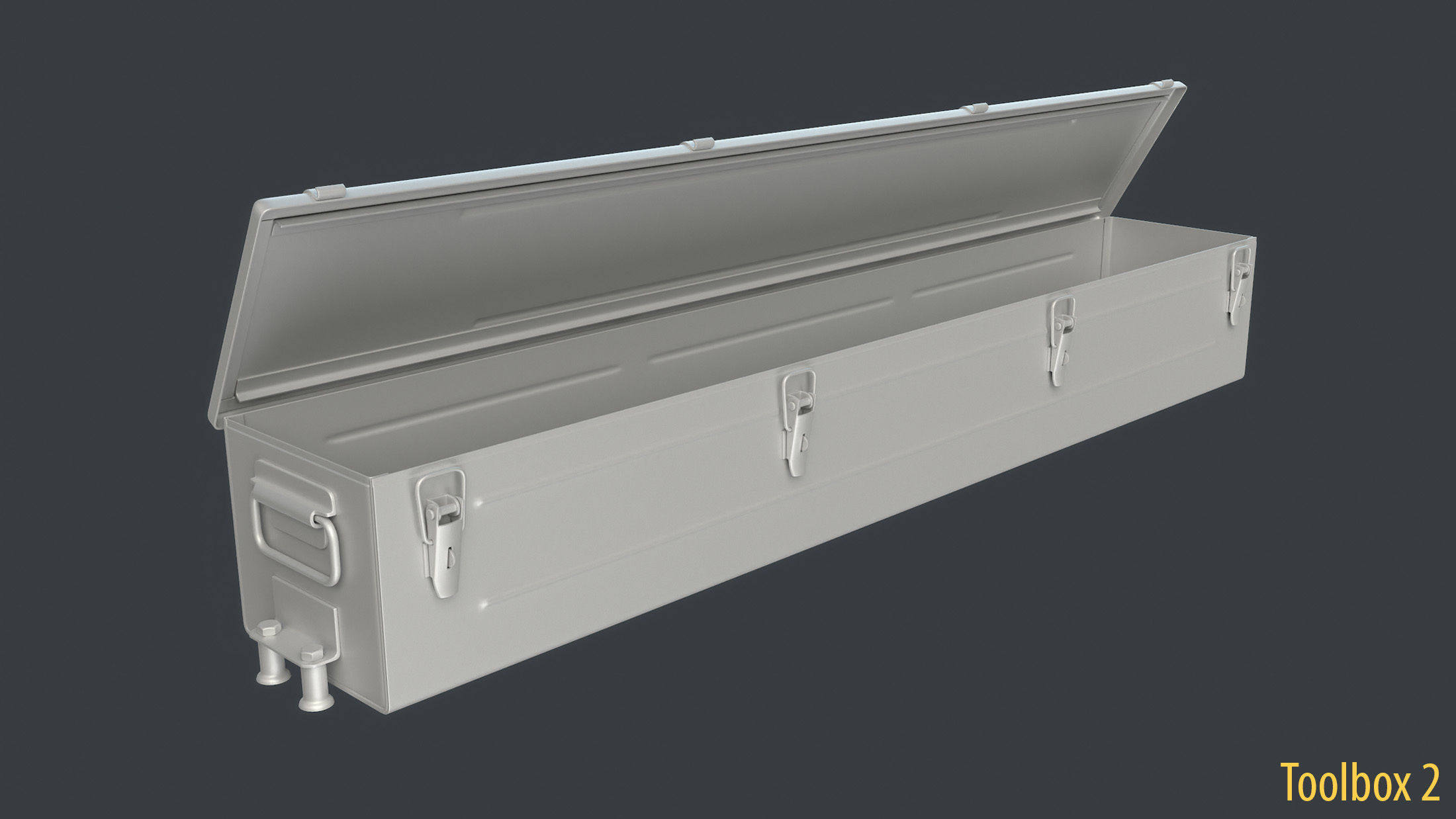 WW2 Soviet Tank External Equipment Set  3D model_20