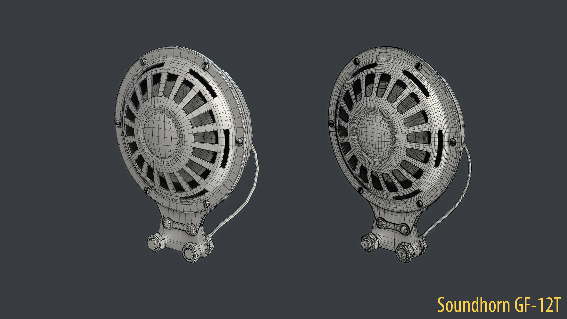 WW2 Soviet Tank External Equipment Set  3D model_38