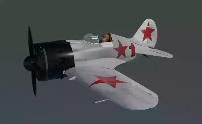 Polikarpow I 16 Rata in Winter Camoflage