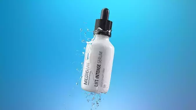 Splash Bottle Animated