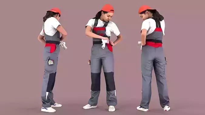 At the Construction Site 3D model