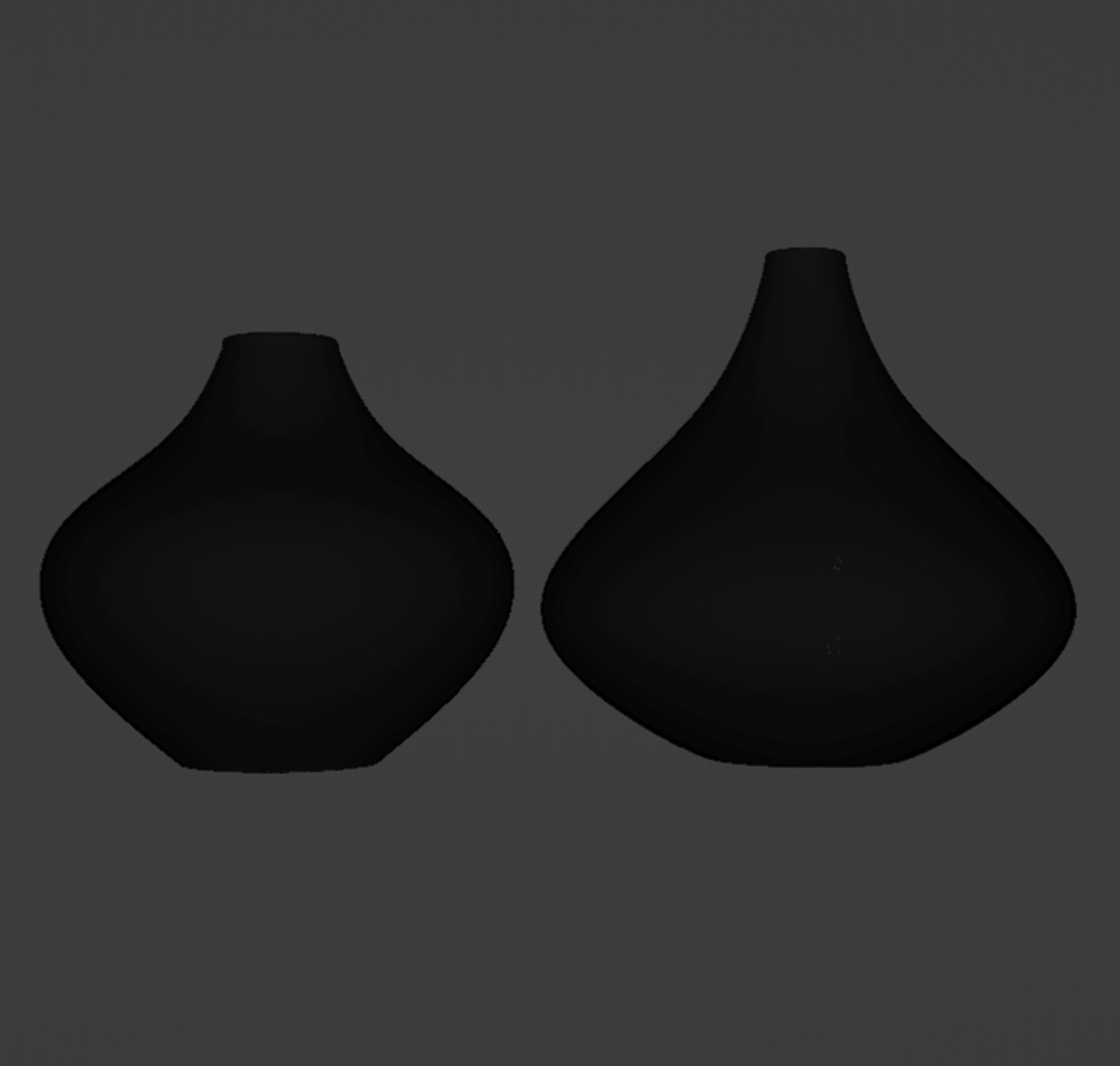 Decorative Vase Set 3D model 3D model_7