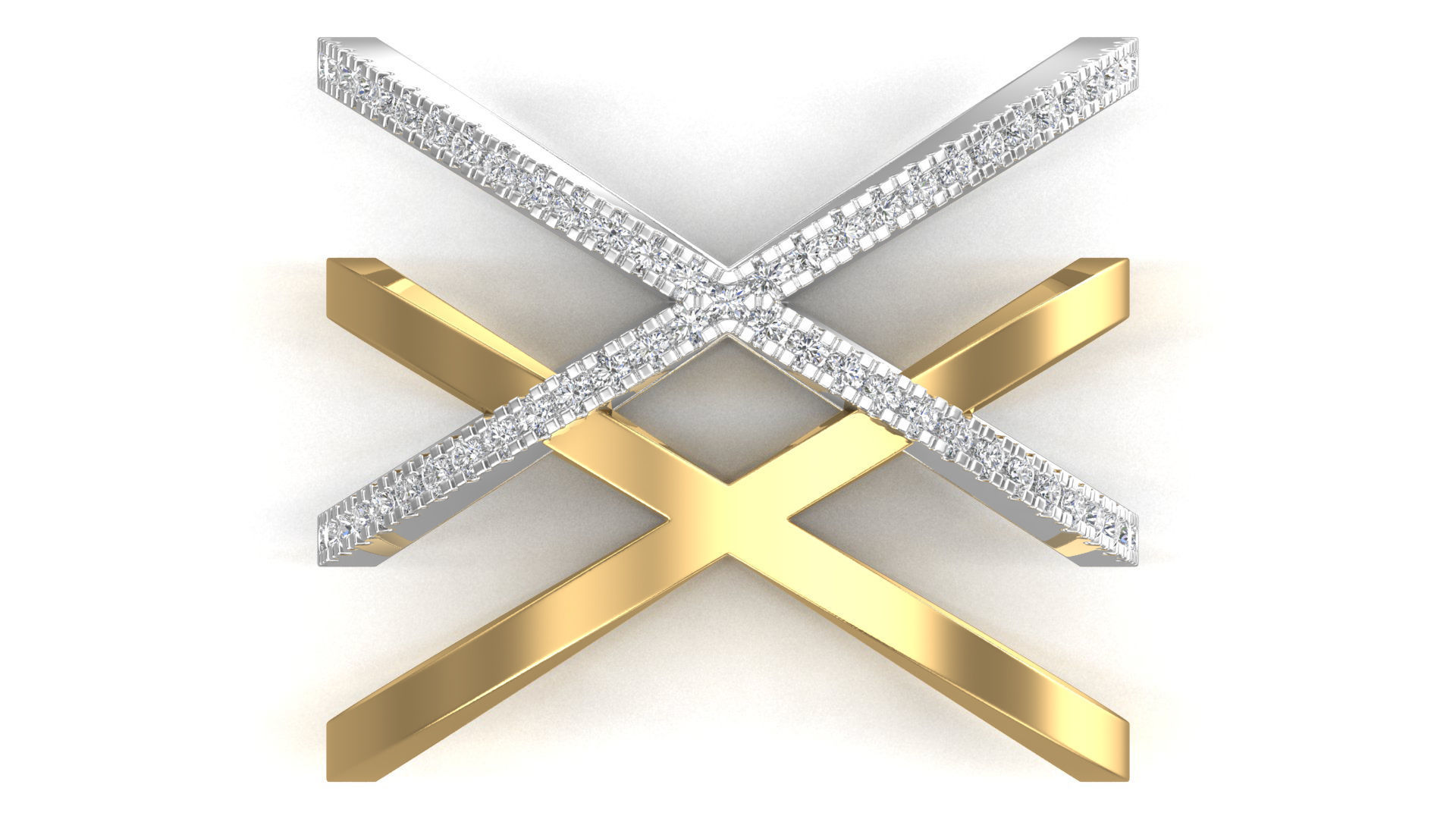 Cocktail Ring 3D print model_1