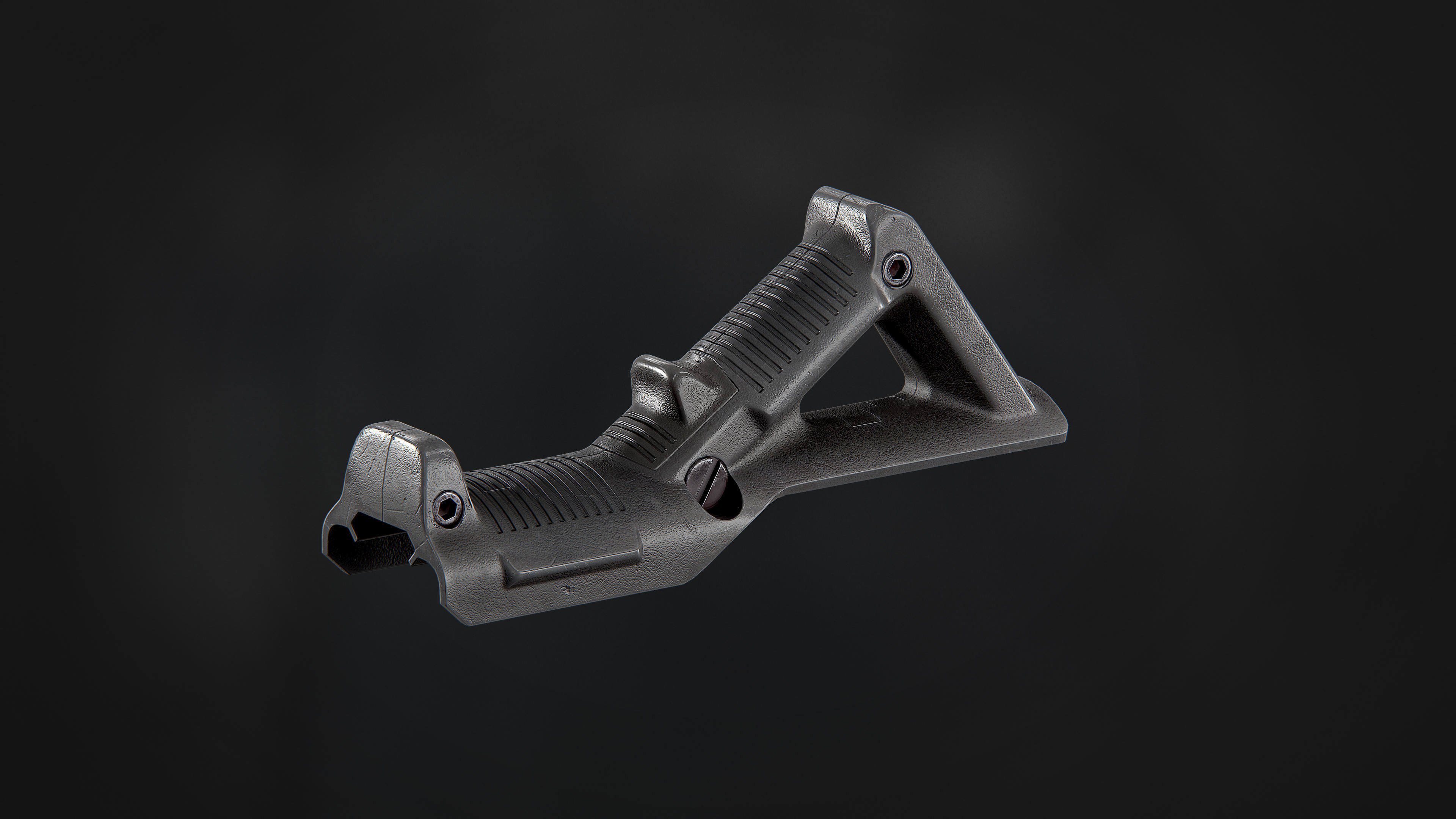 Magpul AFG1 Low-poly 3D model_6
