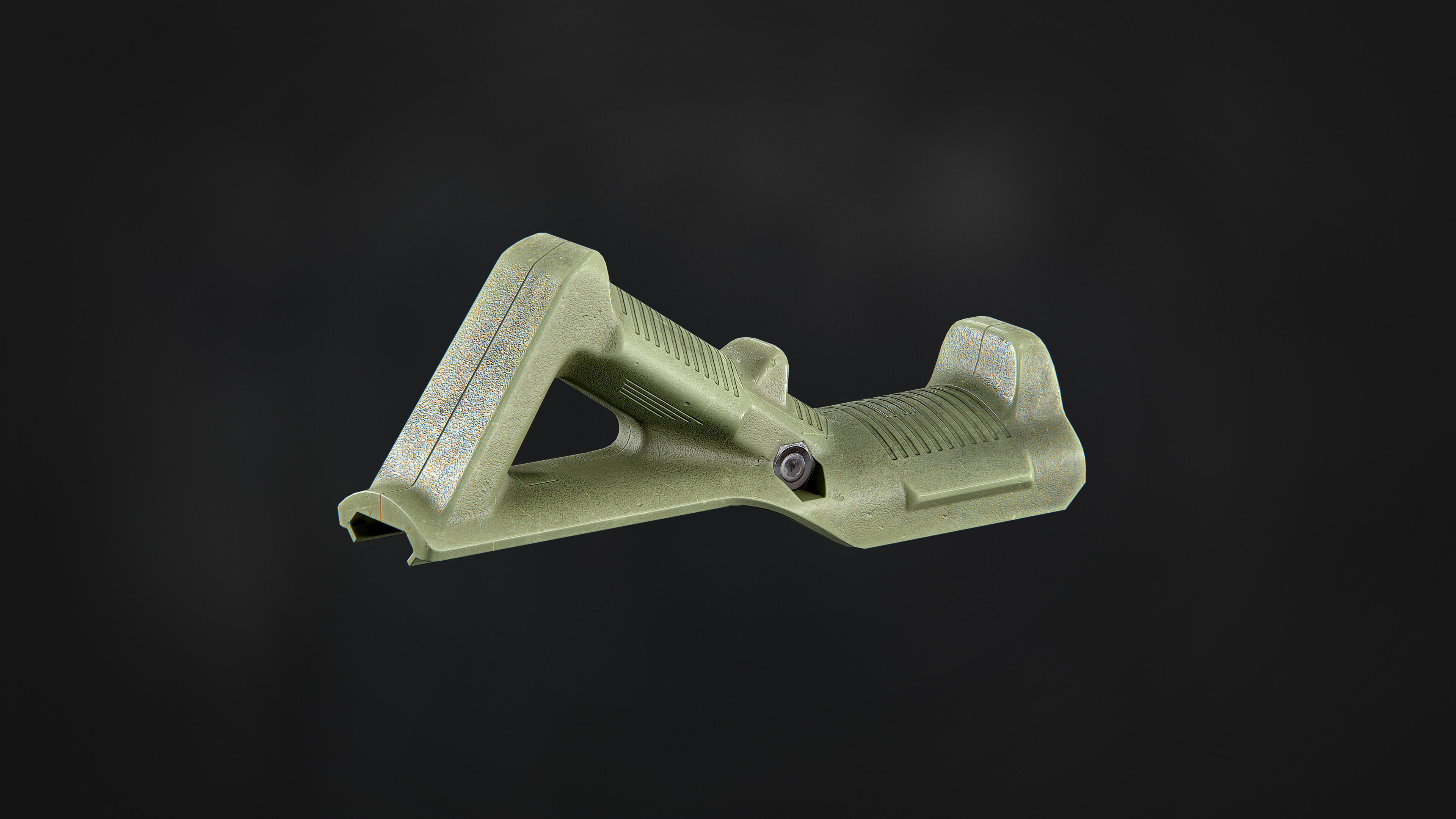 Magpul AFG1 Low-poly 3D model_4