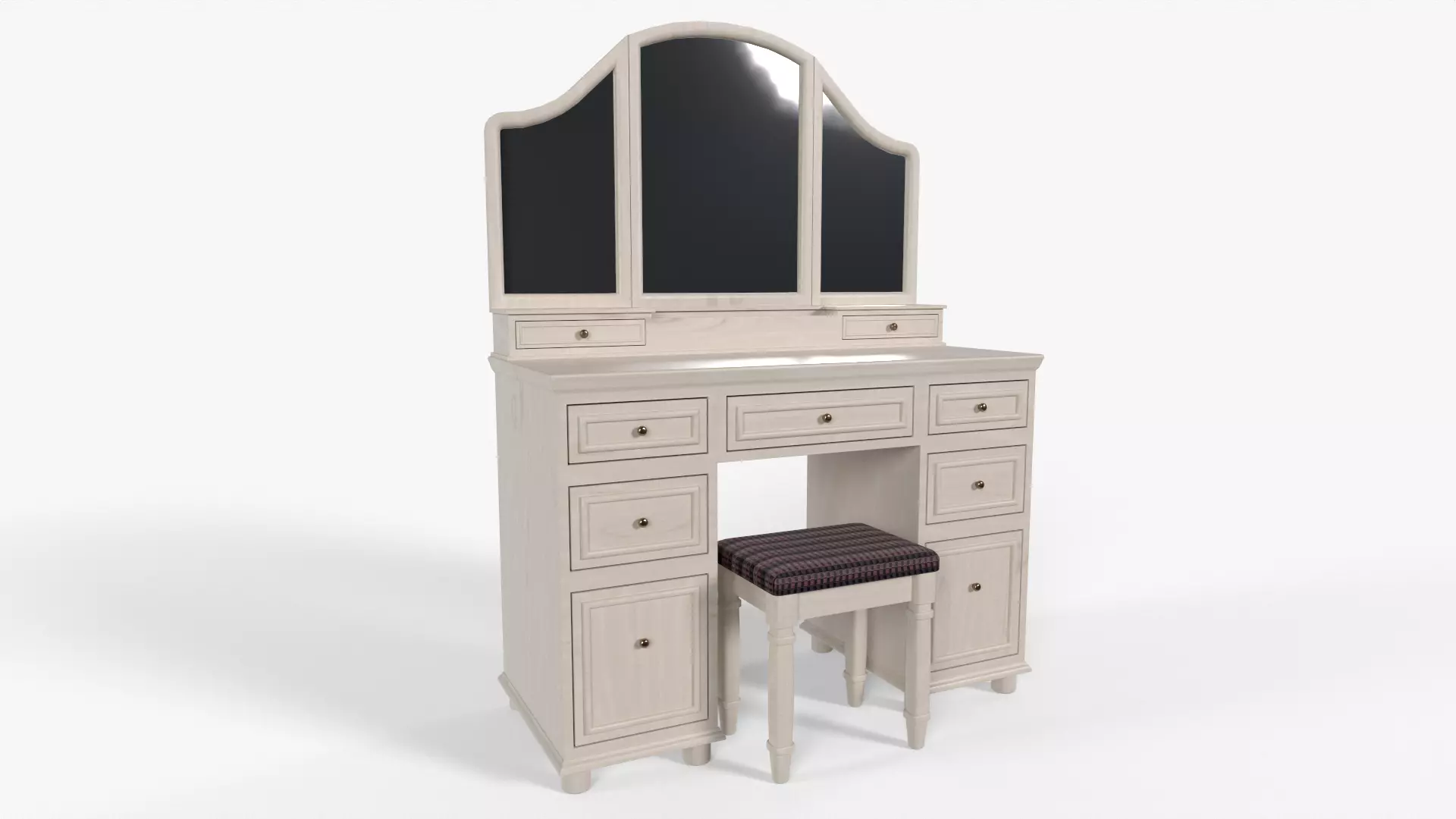 Vanity Mirror 3D model_0