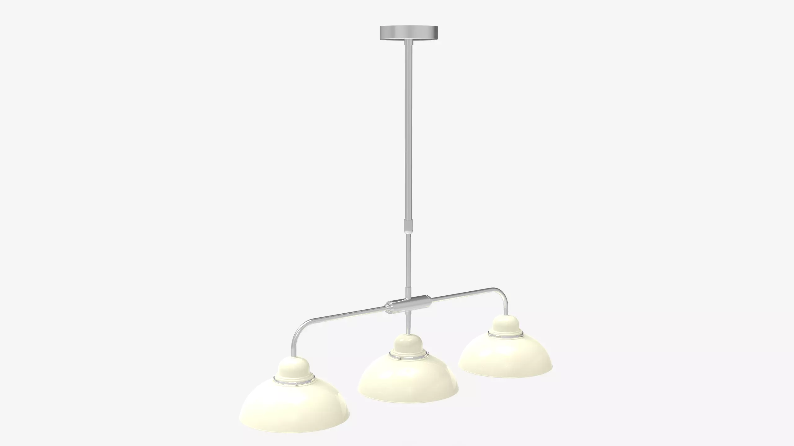 Hanging Light Fixture 3D model_0