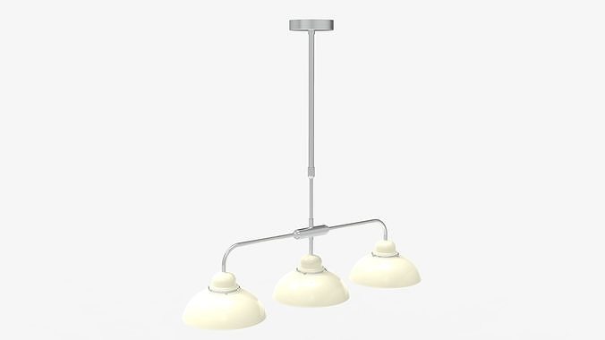 Hanging Light Fixture 3D model