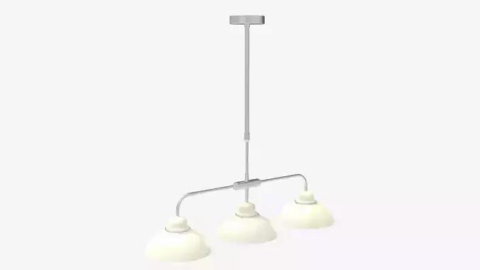 Hanging Light Fixture 3D model