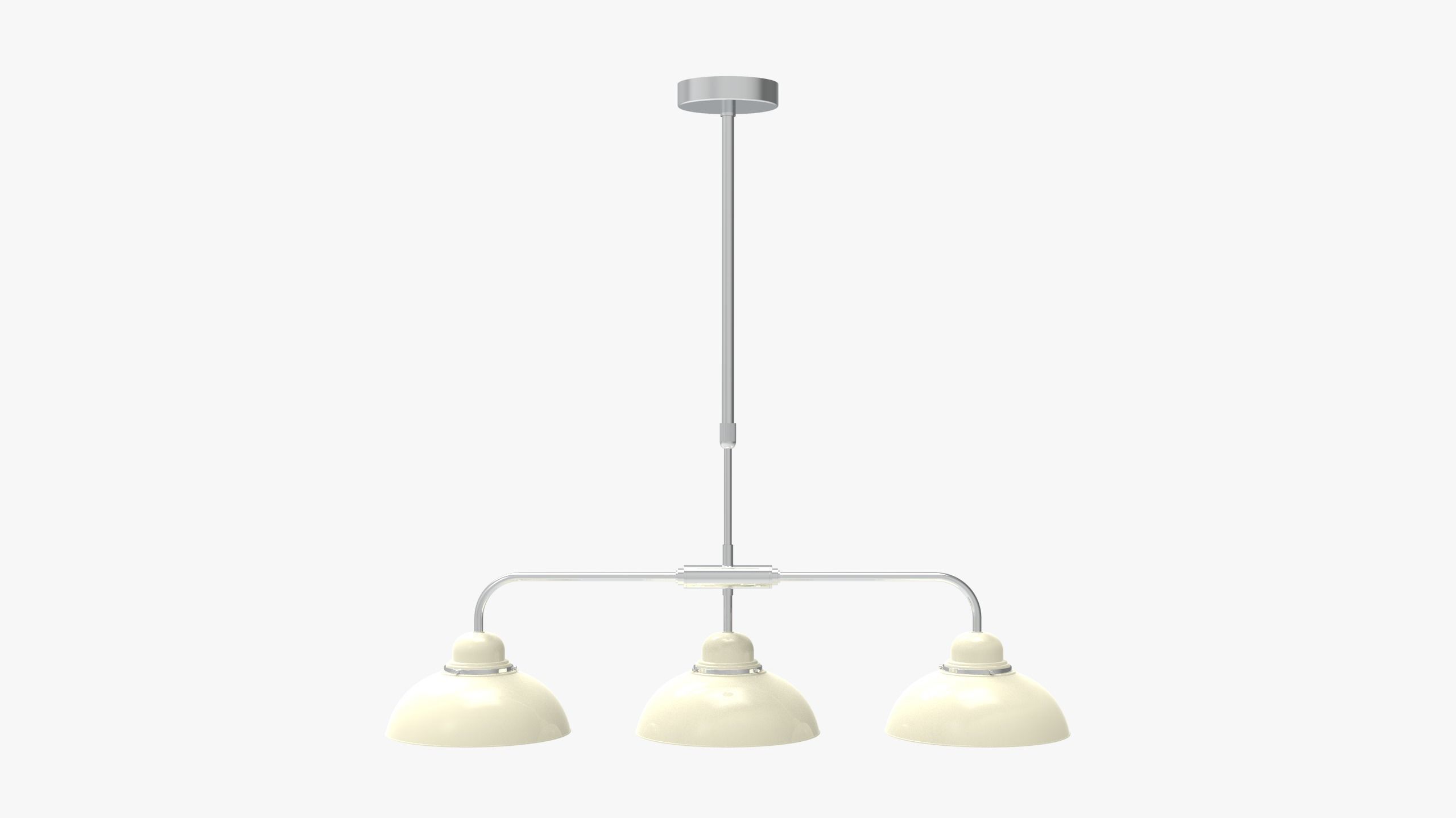Hanging Light Fixture 3D model_3
