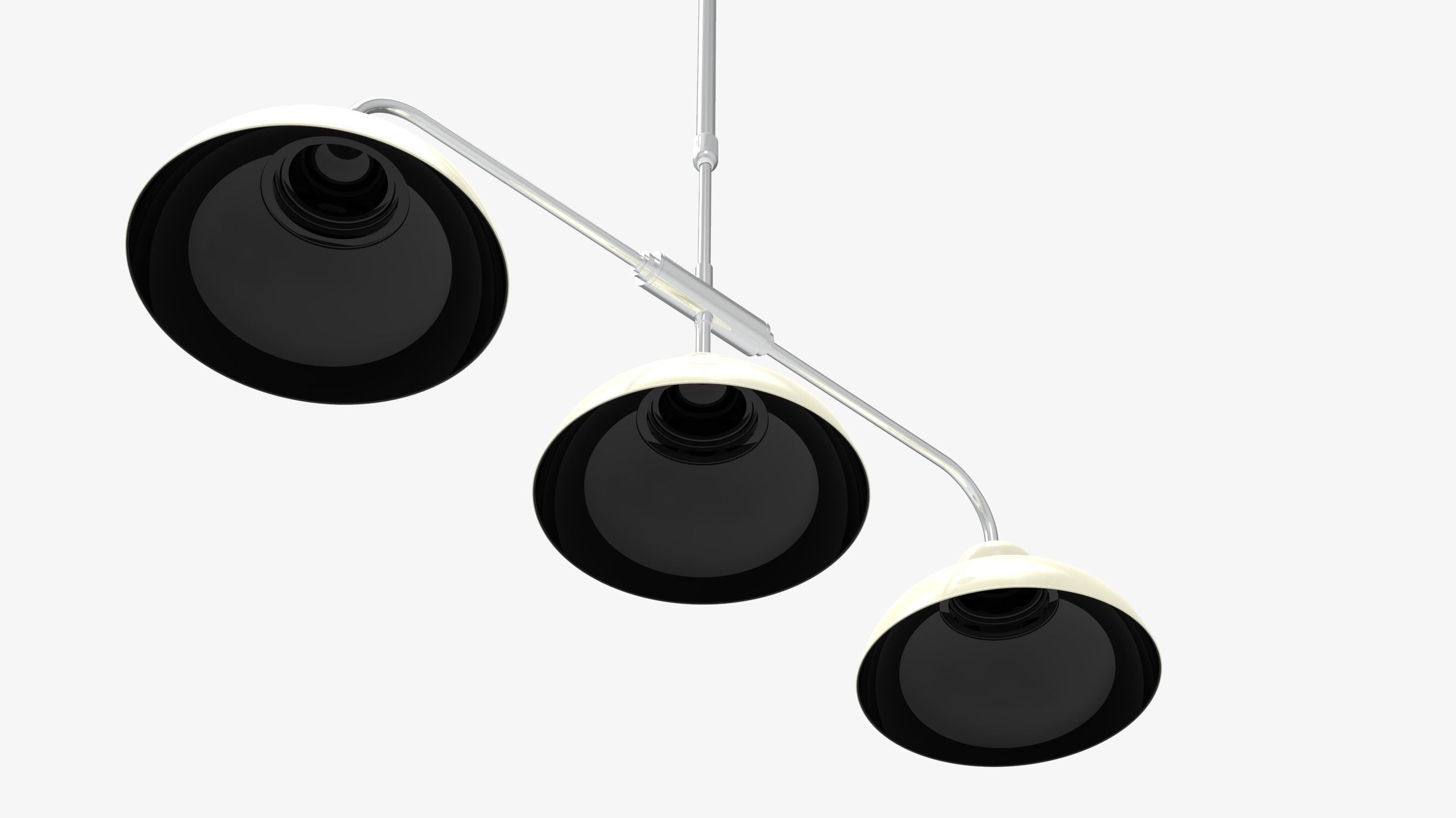 Hanging Light Fixture 3D model_9