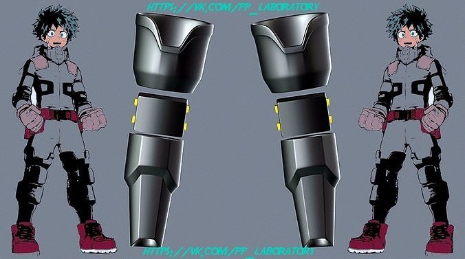 Izuko Midoriya Deku Armor My Hero Academia 3D print model 3D print model