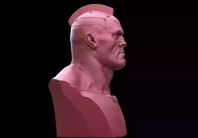 Cyberpunk Thug Bust